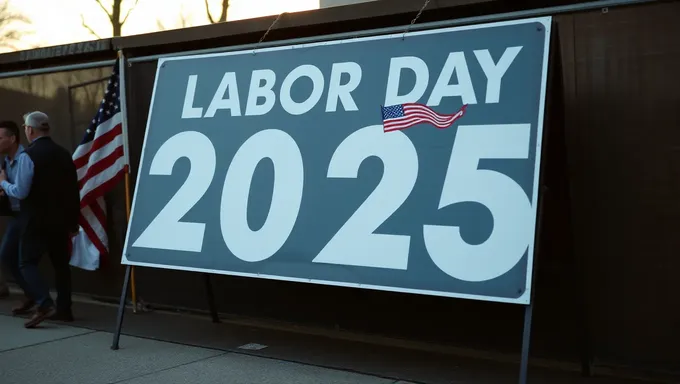 Labor Day 2025 Calendar Federal Holiday