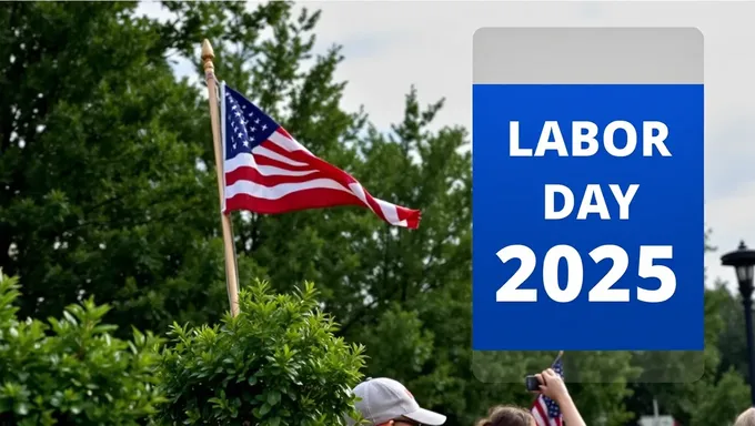 Labor Day 2025 Calendar for Upcoming Year