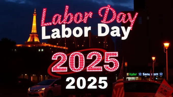 Labor Day 2025 Holiday Date Announced