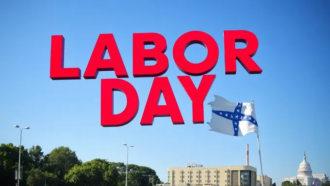 Labor Day 2025 Holiday Date Set