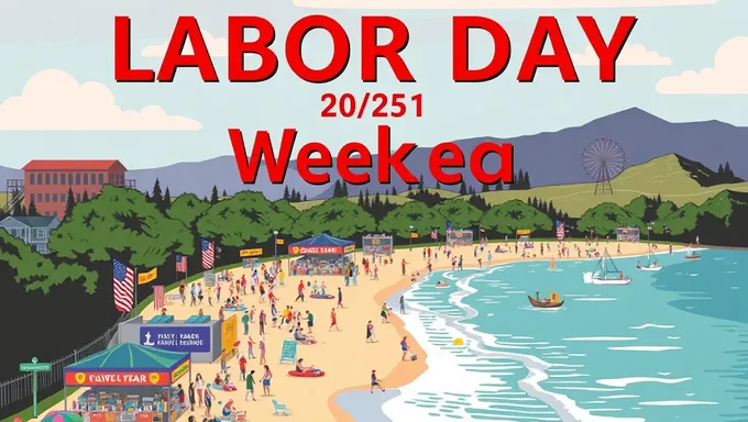 Labor Day Weekend 2025 Event Calendar Announced