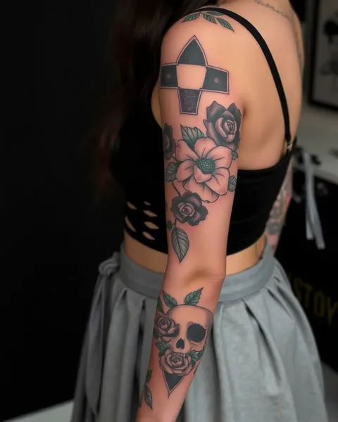 Ladies Tattoo Sleeve Designs for Confidence and Beauty