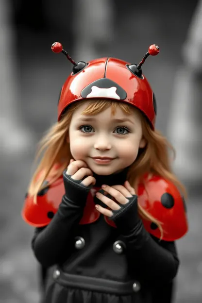 Ladybug Girl's Curiosity Drives Her to Explore