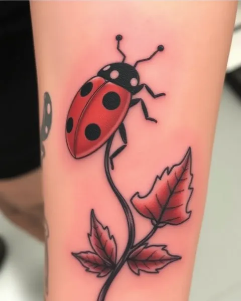 Ladybug Tattoo Meaning: Connection to Nature and Earth