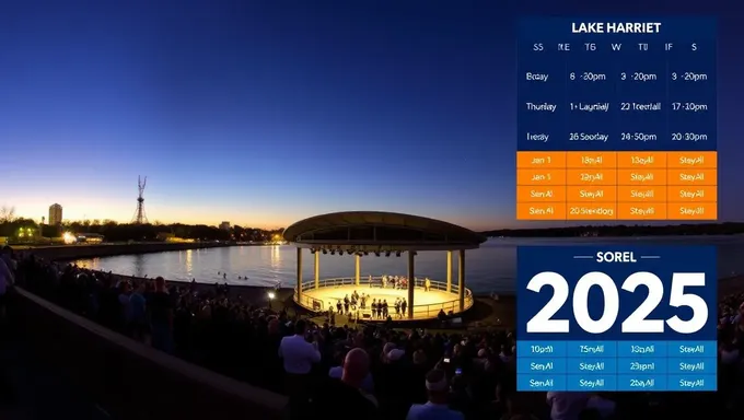 Lake Harriet Bandshell Schedule for 2025 Released