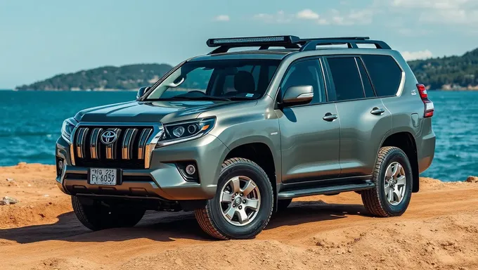 Land Cruiser Prado 2025 Exterior Design and Dimensions