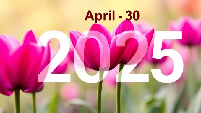 Last Days Until April 30, 2025: Countdown