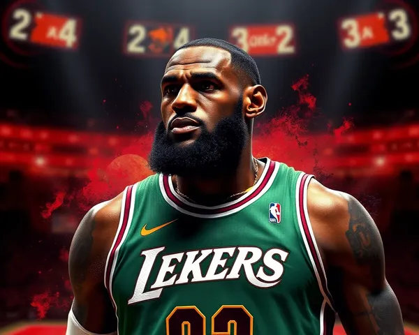 Lebron James High Definition 4K PNG Format