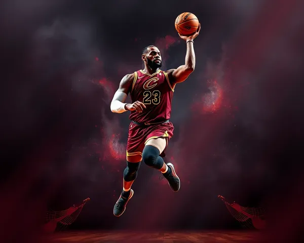 Lebron James High Definition 4K PNG Image