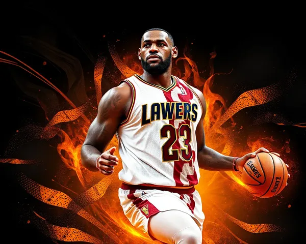 Lebron James High Quality 4K PNG Download