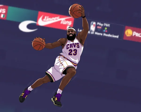 Lebron PNG Animated Character Design Concept