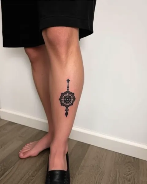 Leg Tattoo Ideas for Guys to Show Personality