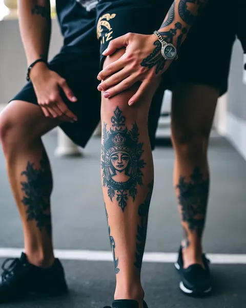 Leg Tattooed Men: Breaking Stereotypes and Conventions