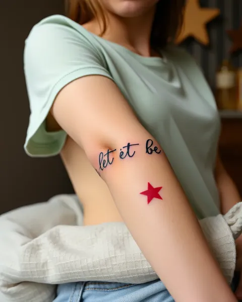 Let It Be Tattoo Inspiration Gallery