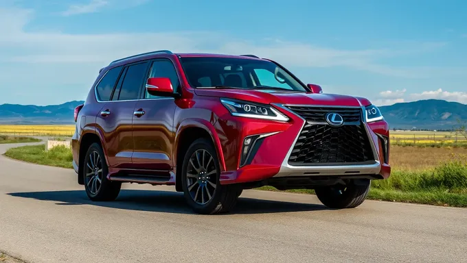 Lexus Lx 2025 Exterior Design and Colors