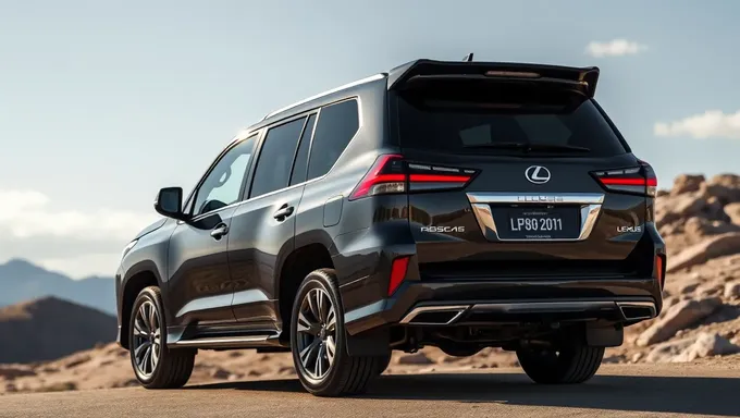 Lexus Lx 2025 Features and Specifications