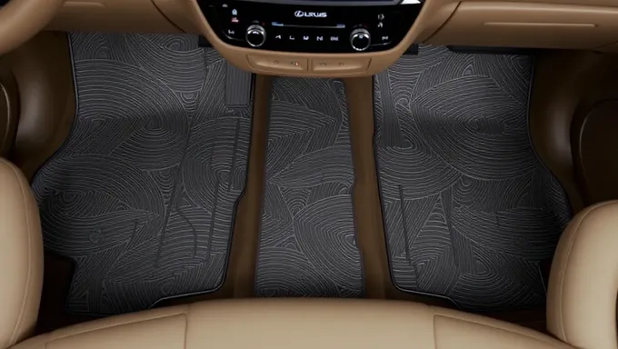 Lexus RX 350H 2025 Floor Mats Interior