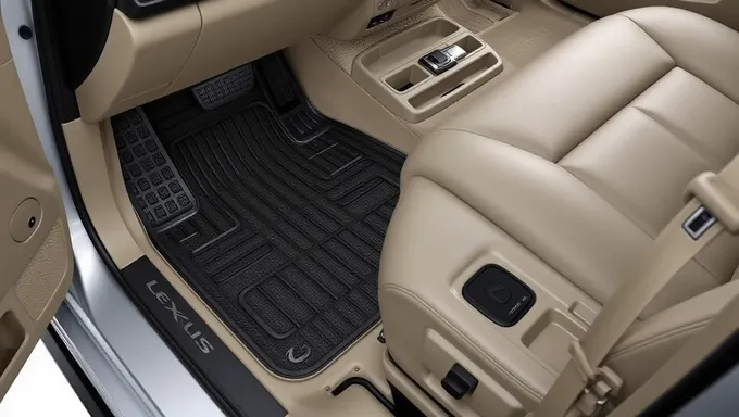 Lexus RX 350H 2025 Floor Mats Overview