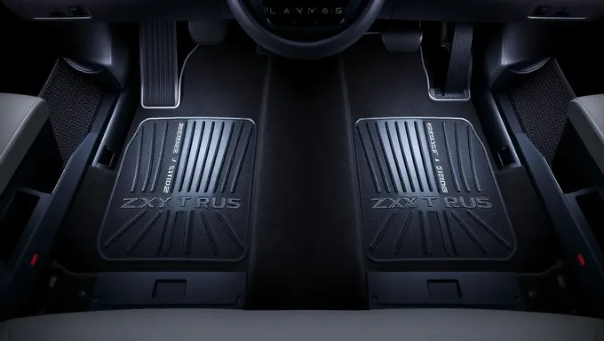 Lexus RX 350H 2025 Floor Mats Release Date