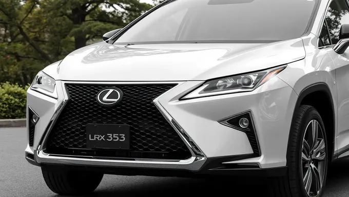 Lexus Rx 350 2025 Safety Features Enhanced