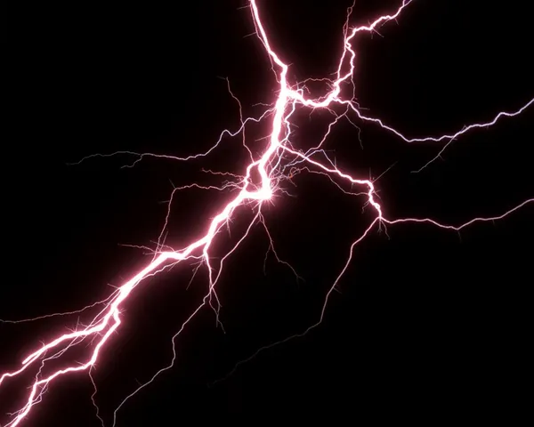 Lightning Bolt PNG Image for Web Design