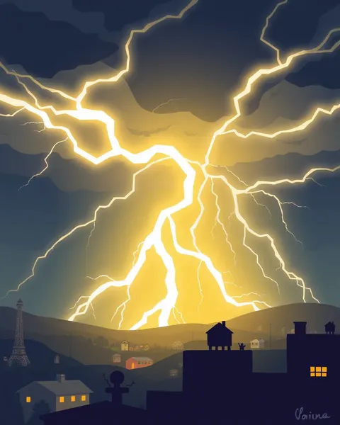 Lightning Cartoon Images in Animation Studios