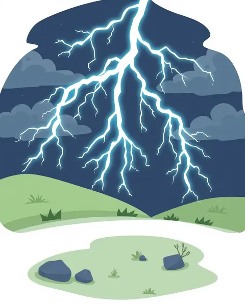 Lightning Cartoon Pictures: A Visual Delight