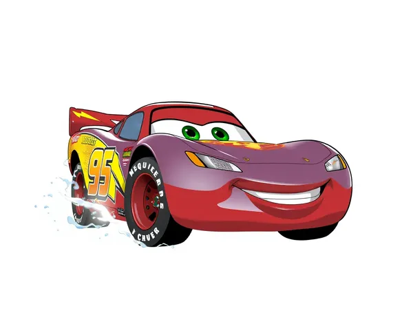 Lightning McQueen PNG Image With Transparent