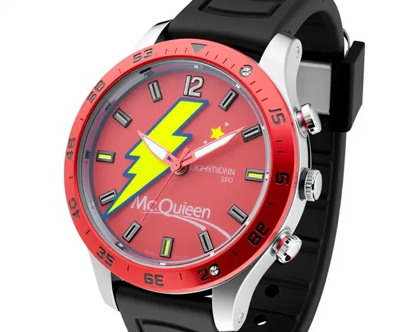 Lightning McQueen Watch PNG File Available