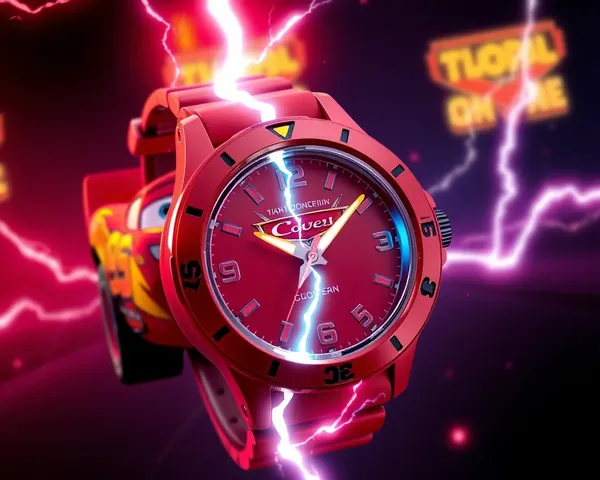 Lightning McQueen Watch PNG Image Found