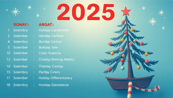 List of 2025 Holidays Announced Officially