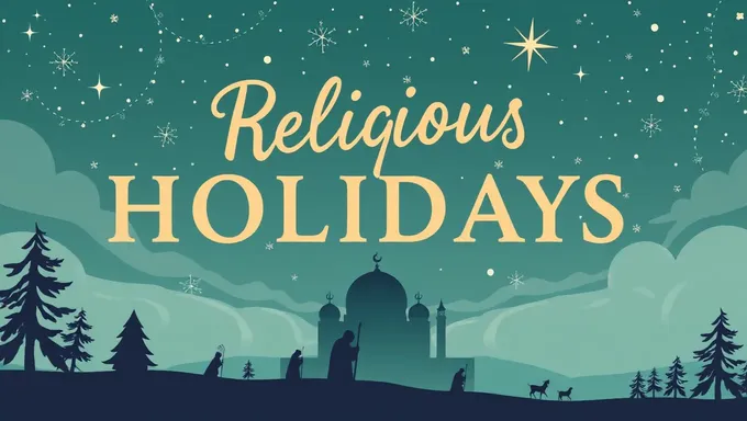 List of Religious Holidays 2025 Around the World