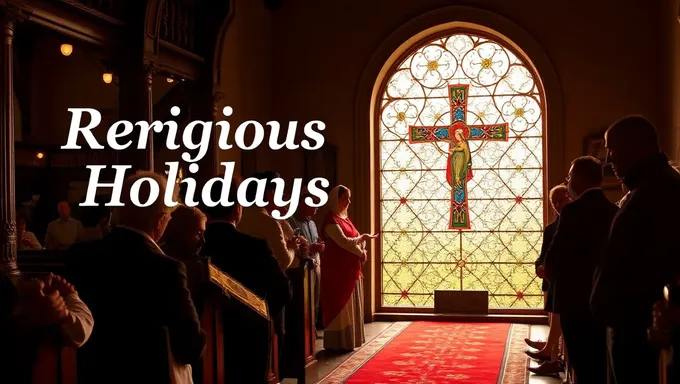 List of Religious Holidays for 2025 Calendar Year