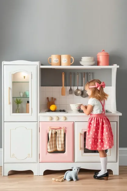 Little Girls Kitchen Set for Creative Cooking