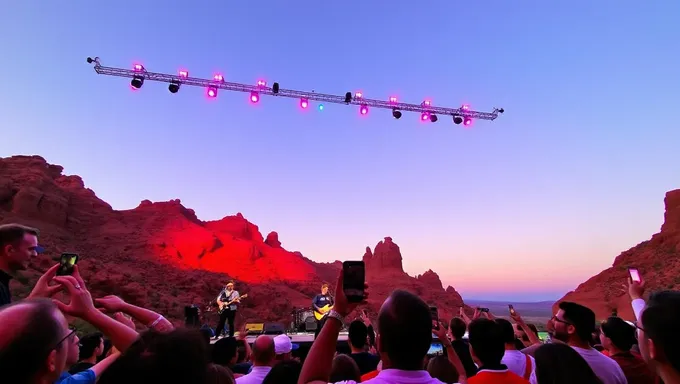 Live Music at Red Rocks Amphitheatre with Santana in 2025