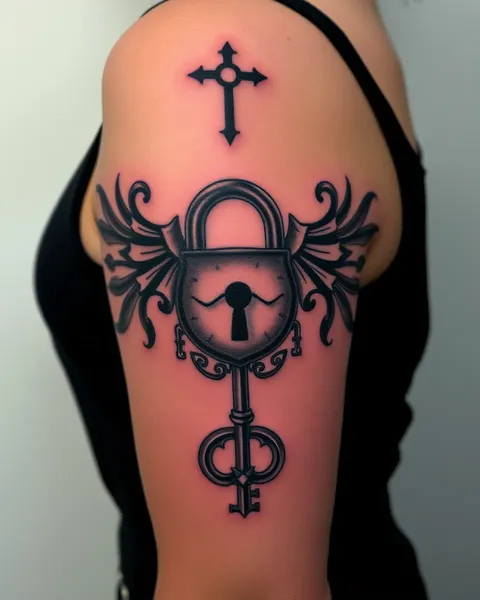 Lock and Key Tattoo Meaning and Symbolism