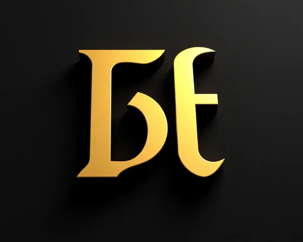 Logo Font Letter F Gold PNG File Format Information Given