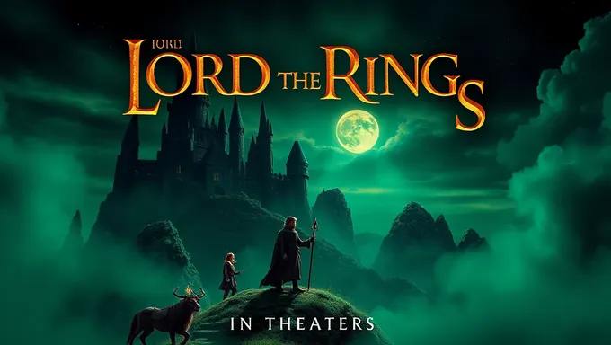 Lord of the Rings in Theaters 2025 Announced