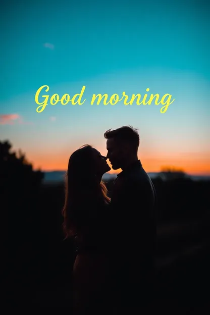 Love with Good Morning Image Feeling