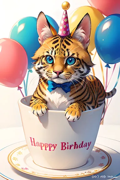 Lovely Animal Birthday Pictures for Sweet Celebrations