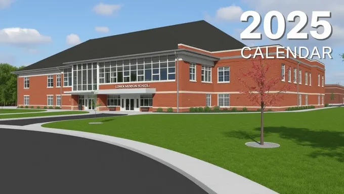 Lower Merion School District 2025-25 School Year Calendar