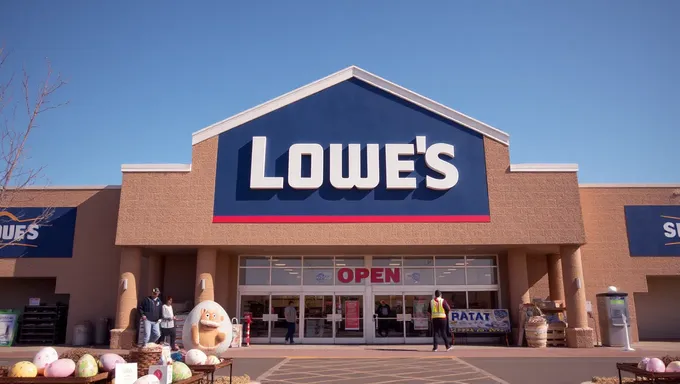 Lowes Easter 2025 Store Hours Inquiry