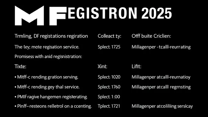 MFF Registration 2025: Eligibility Criteria and Requirements