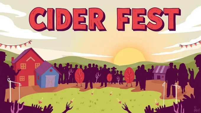 MLP Ciderfest 2025 Food and Drinks Options