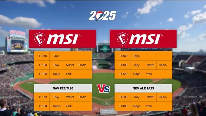 MSI Schedule 2025 Released for Public