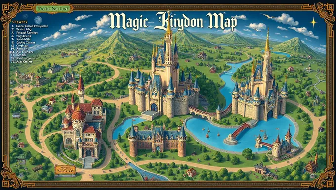 Magic Kingdom Map 2025 Leads to New Adventures