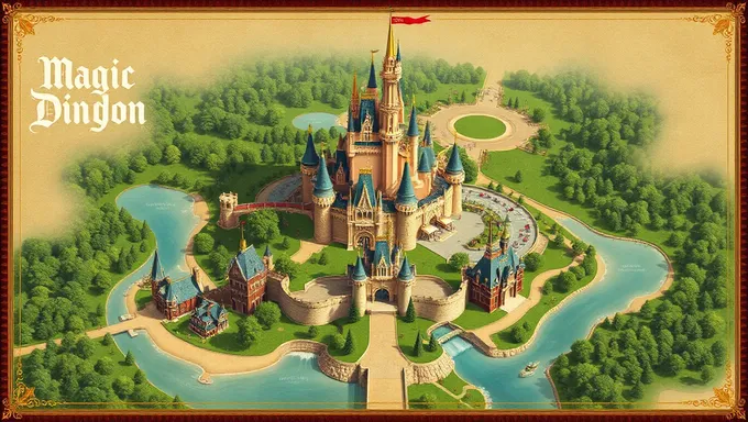 Magic Kingdom Map 2025 Unlocks Mysterious Paths