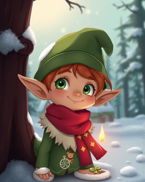 Magical Cartoon Elf Images Transport Us to Fantasy World