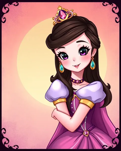 Magical Cartoon Princess Images for Fantasy Art