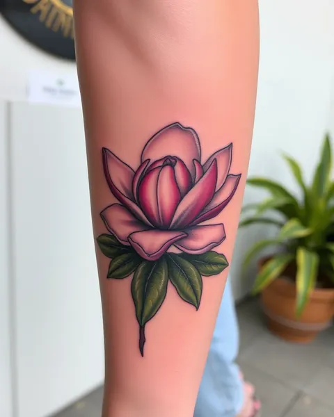 Magnolia Tattoo Ideas for Women and Men